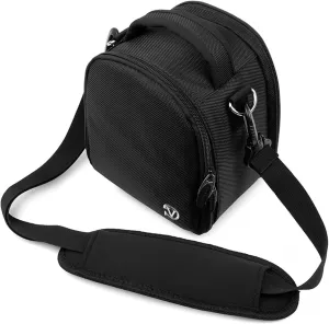 eBigValue DSLR SLR Camera Shoulder Bag Case Compatible With LUMIX DMC FZ70 FZ80 LX10 DMC-G5KK GX9 GX85 LZ40 G9 G7 GH5 G7 X Mark II