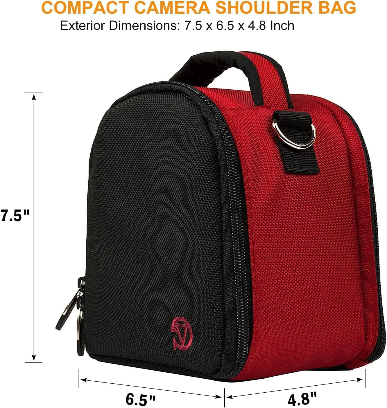 eBigValue DSLR SLR Camera Shoulder Bag Case Compatible With LUMIX DMC FZ70 FZ80 LX10 DMC-G5KK GX9 GX85 LZ40 G9 G7 GH5 G7 X Mark II