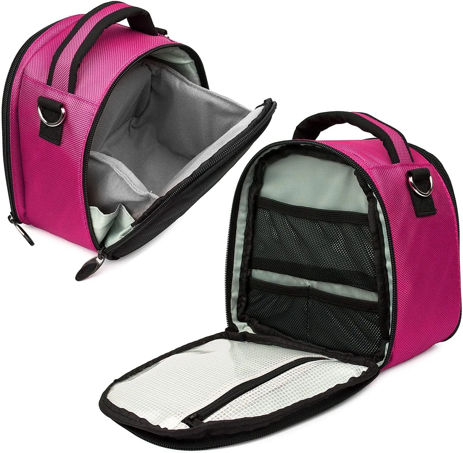 eBigValue DSLR SLR Camera Shoulder Bag Case Compatible With LUMIX DMC FZ70 FZ80 LX10 DMC-G5KK GX9 GX85 LZ40 G9 G7 GH5 G7 X Mark II