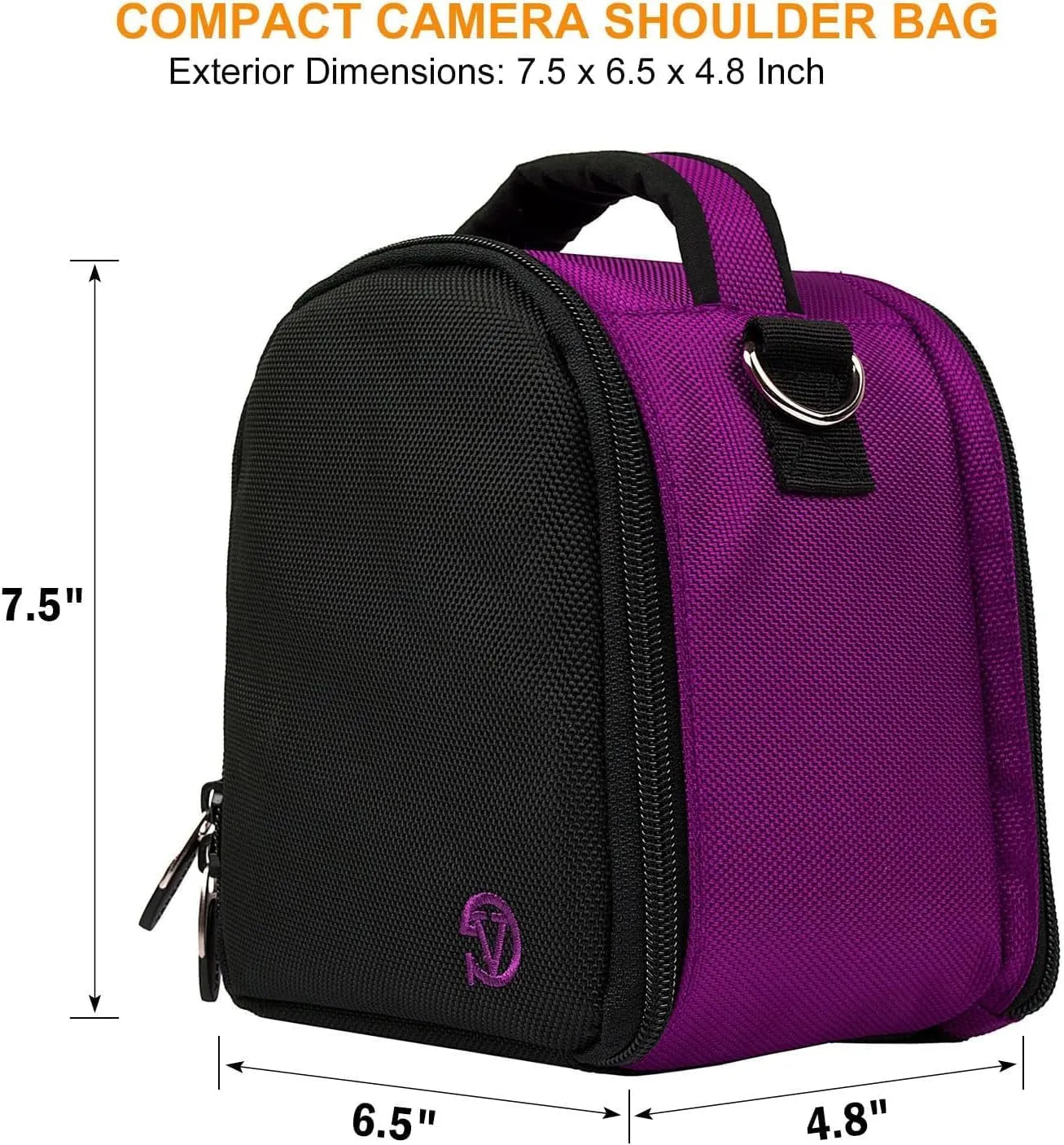 eBigValue DSLR SLR Camera Shoulder Bag Case Compatible With LUMIX DMC FZ70 FZ80 LX10 DMC-G5KK GX9 GX85 LZ40 G9 G7 GH5 G7 X Mark II