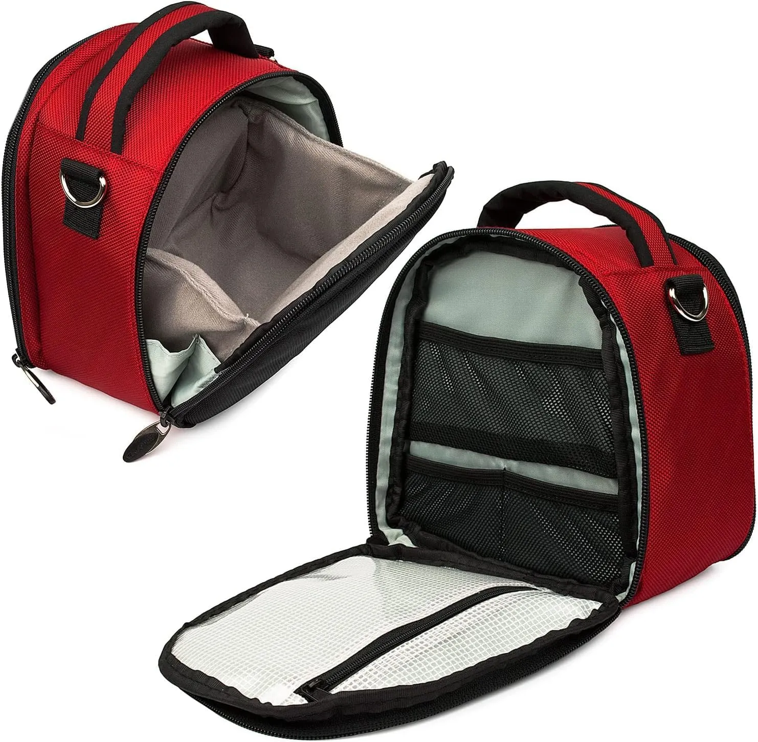 eBigValue DSLR SLR Camera Shoulder Bag Case Compatible With LUMIX DMC FZ70 FZ80 LX10 DMC-G5KK GX9 GX85 LZ40 G9 G7 GH5 G7 X Mark II