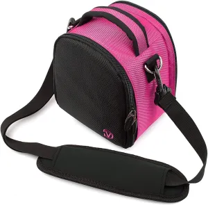 eBigValue DSLR SLR Camera Shoulder Bag Case Compatible With LUMIX DMC FZ70 FZ80 LX10 DMC-G5KK GX9 GX85 LZ40 G9 G7 GH5 G7 X Mark II