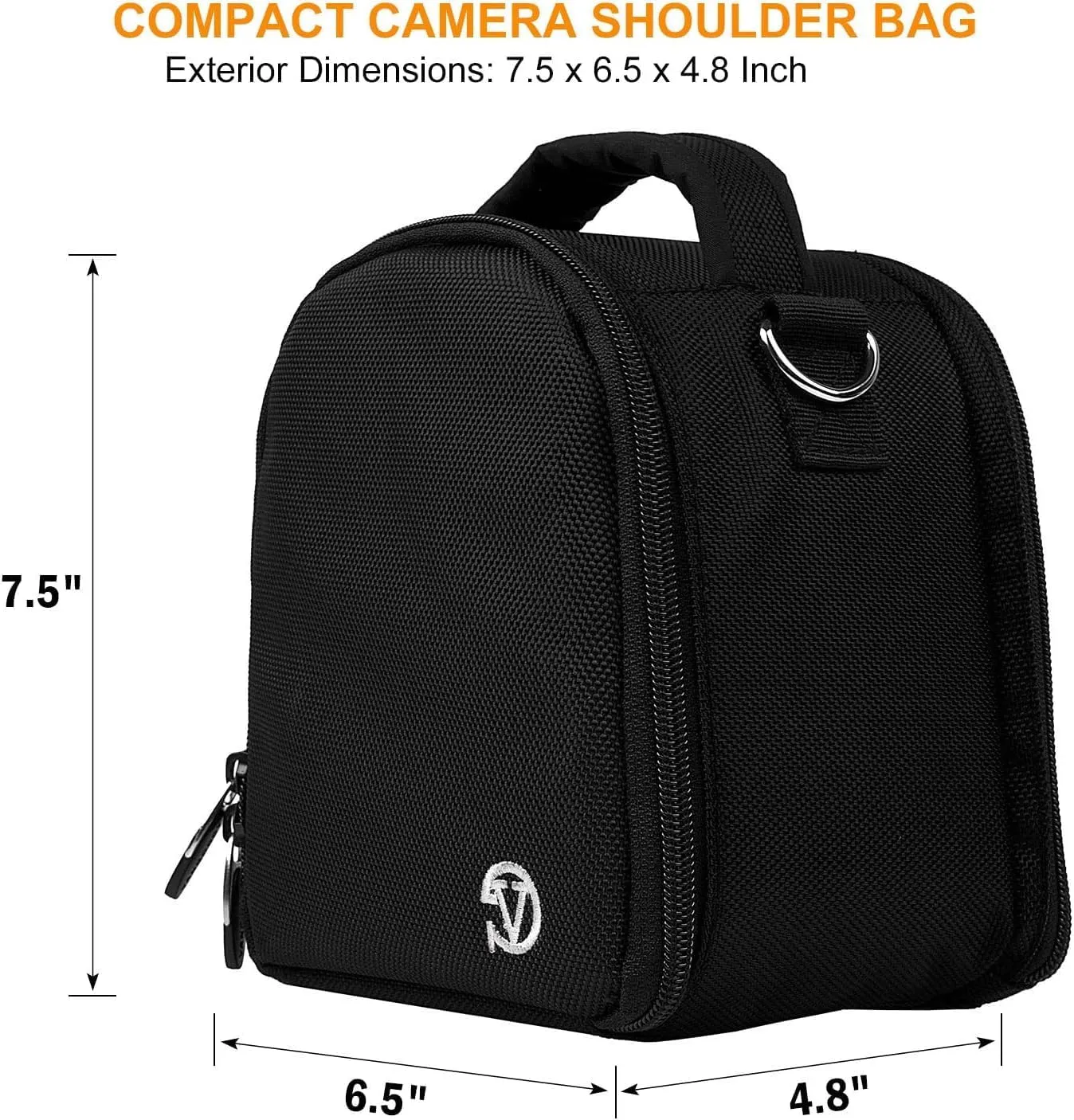 eBigValue DSLR SLR Camera Shoulder Bag Case Compatible With LUMIX DMC FZ70 FZ80 LX10 DMC-G5KK GX9 GX85 LZ40 G9 G7 GH5 G7 X Mark II
