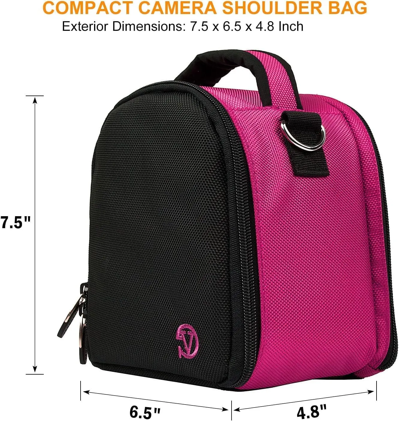 eBigValue DSLR SLR Camera Shoulder Bag Case Compatible With LUMIX DMC FZ70 FZ80 LX10 DMC-G5KK GX9 GX85 LZ40 G9 G7 GH5 G7 X Mark II