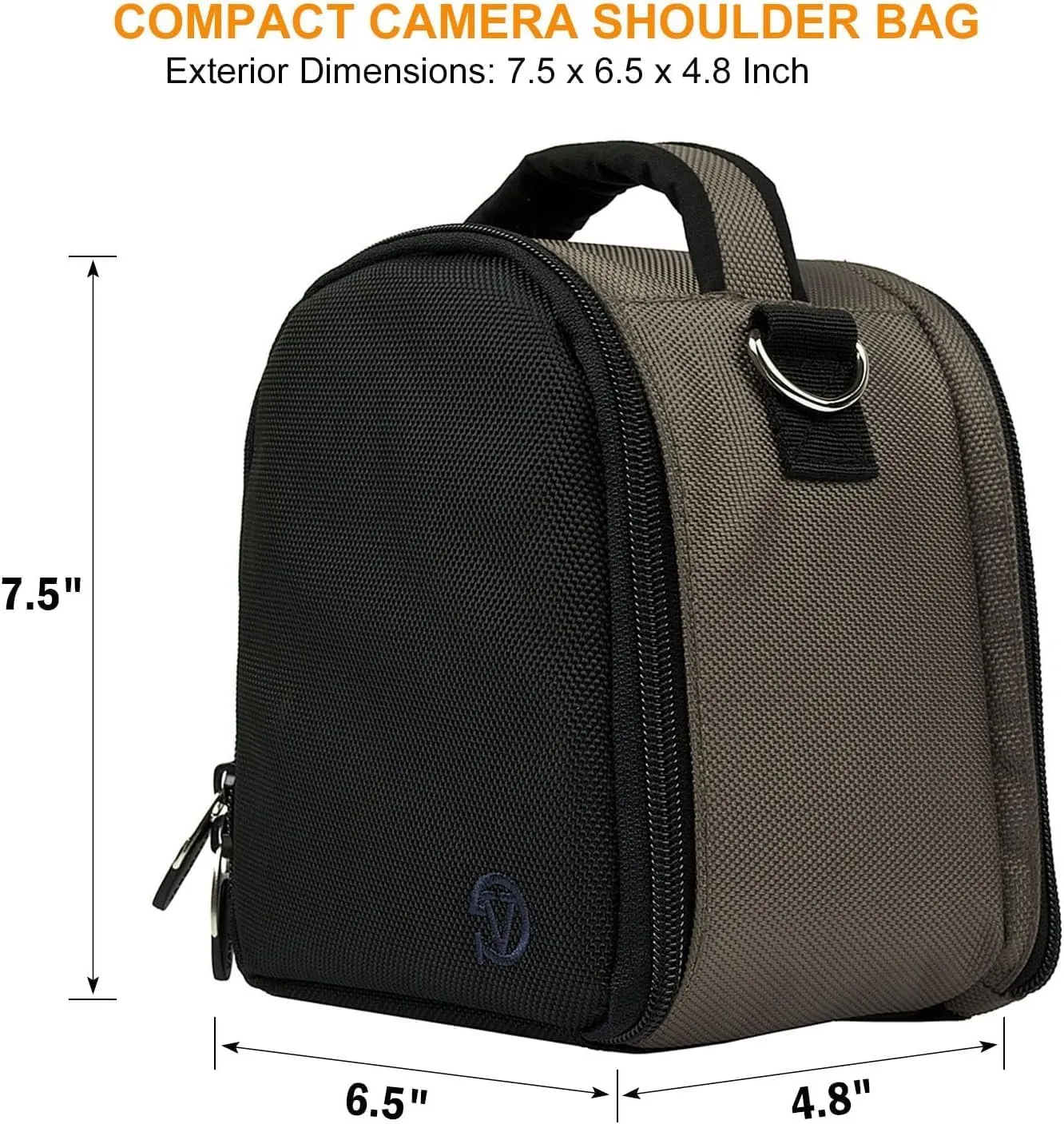 eBigValue DSLR SLR Camera Shoulder Bag Case Compatible With X-T3 X-T10 X100F X100VI X100VS9900 S9800 S8650, Instax Mini 9, 8, 70