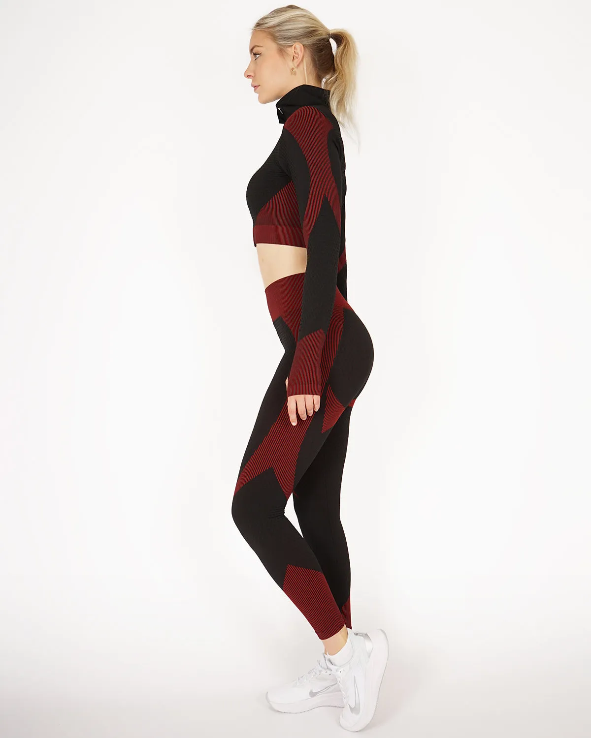 Embrace Seamless Leggings - Red