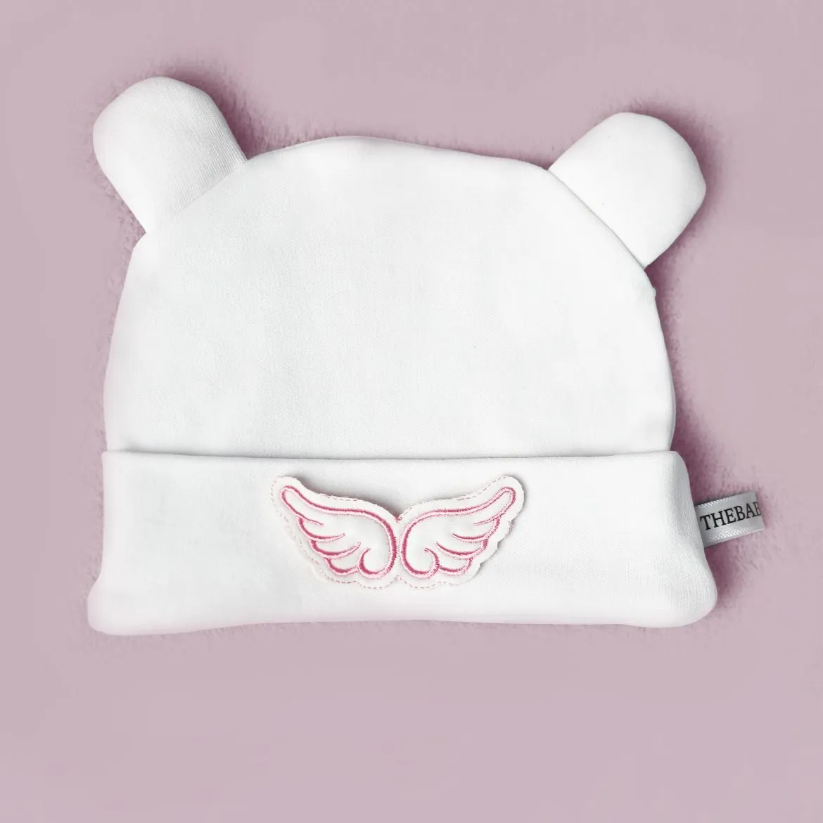 Embroidered Wings Baby Caps