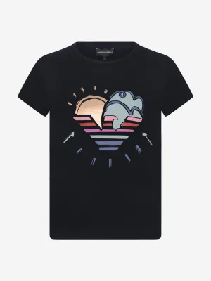 Emporio Armani Girls Cotton T-Shirt