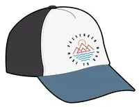 Escapism Trucker Cap - Black/Moonlight Blue