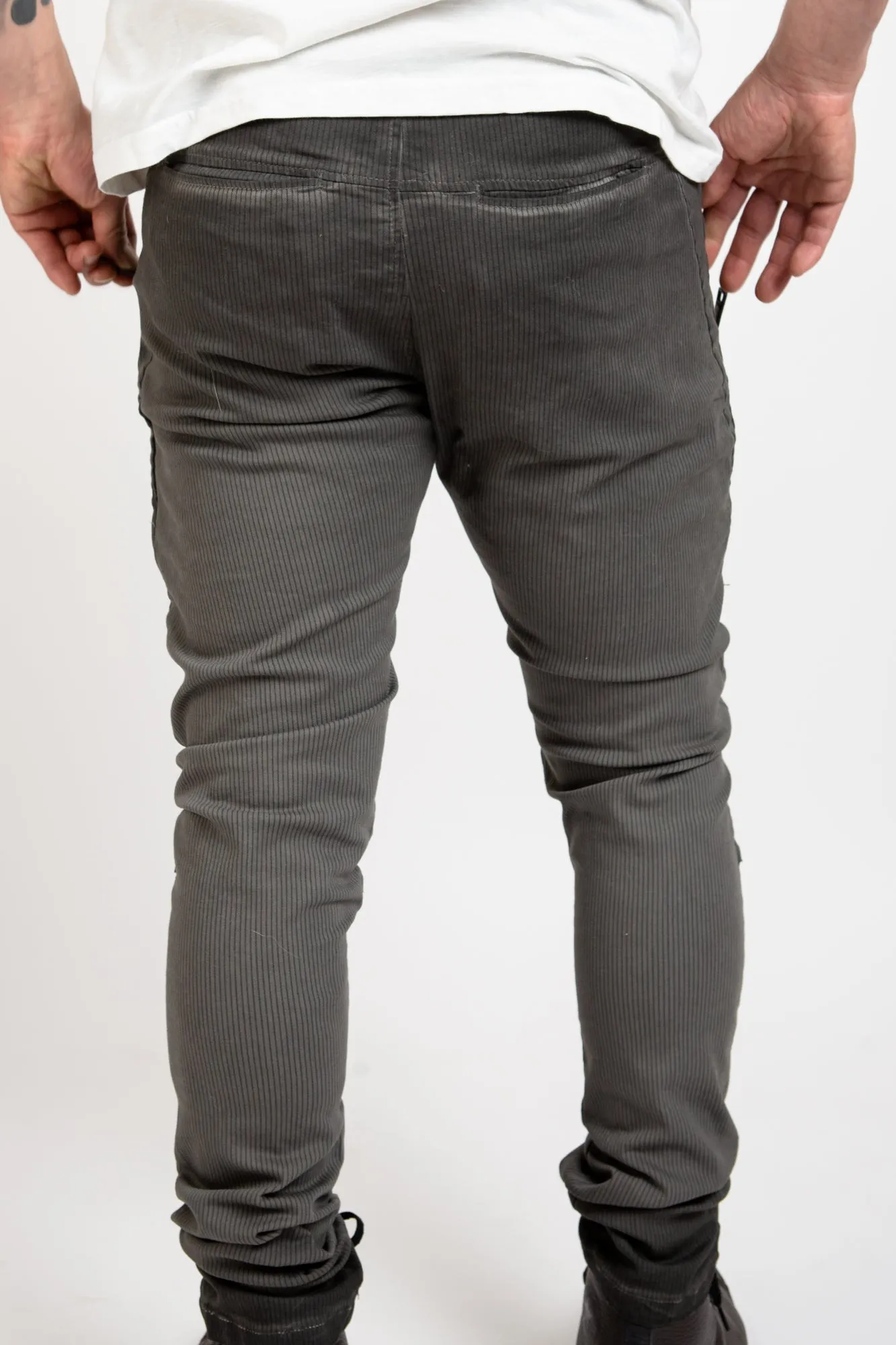 Expent Jeans - Pinstripe Grey