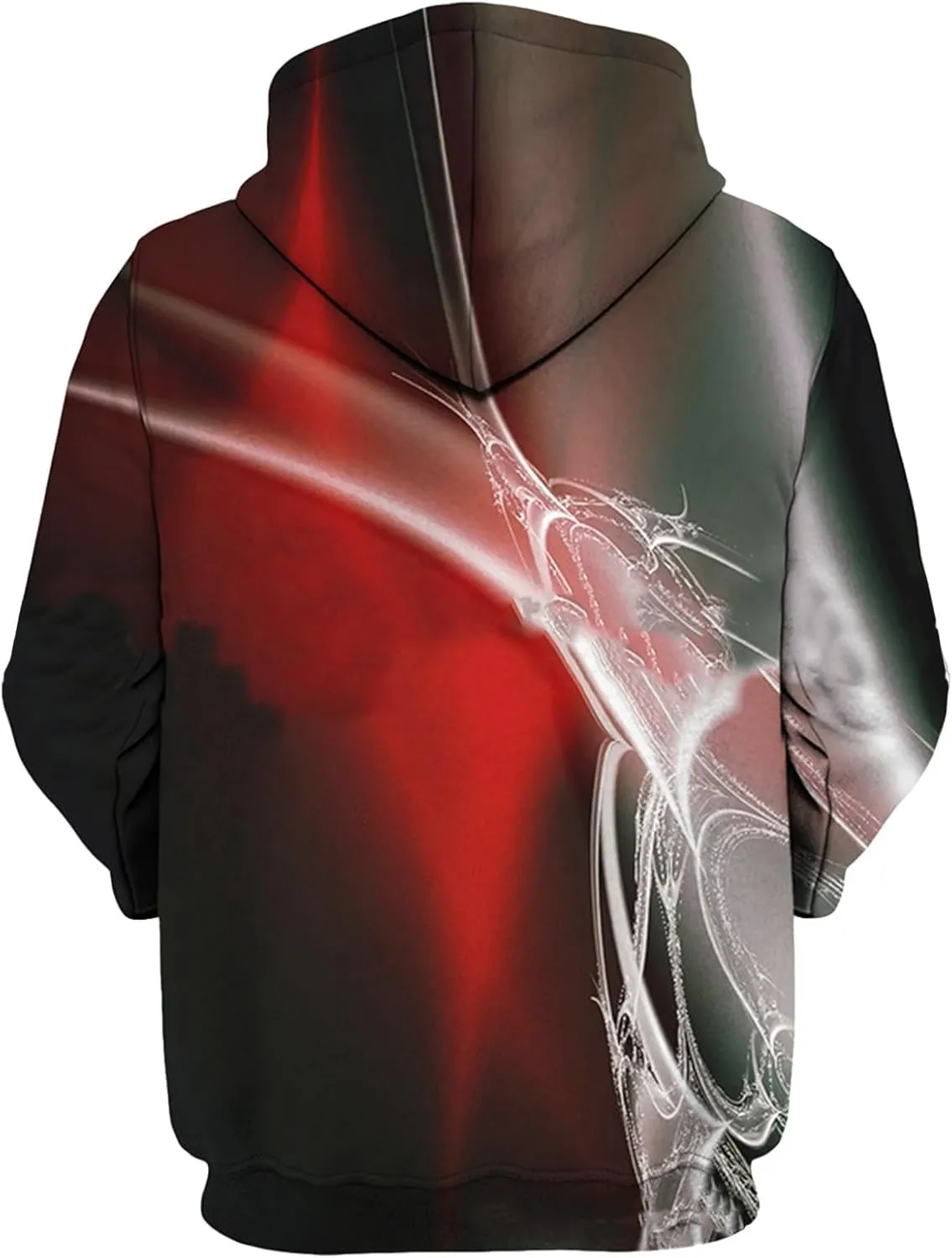Fall Sweatshirts For Men Fashion 3D Print Hoodies Graphic Long Sleeve Pullover Athletic Winter Drawstring Hoodies