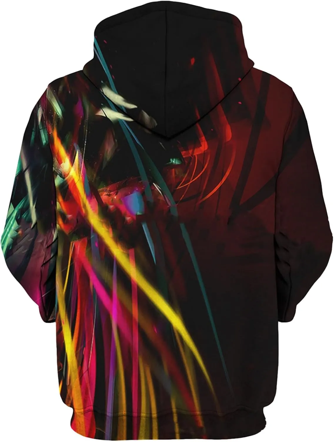 Fall Sweatshirts For Men Fashion 3D Print Hoodies Graphic Long Sleeve Pullover Athletic Winter Drawstring Hoodies