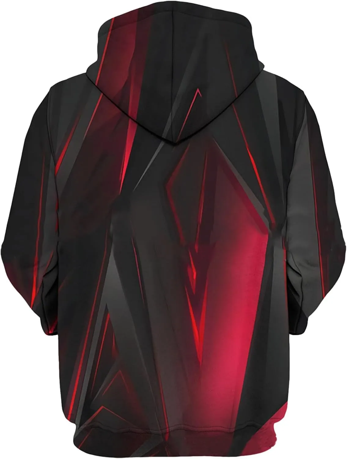 Fall Sweatshirts For Men Fashion 3D Print Hoodies Graphic Long Sleeve Pullover Athletic Winter Drawstring Hoodies