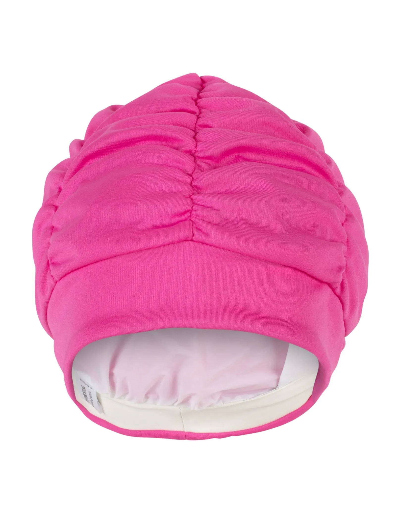 Fashy Pleated Fabric Swim Cap