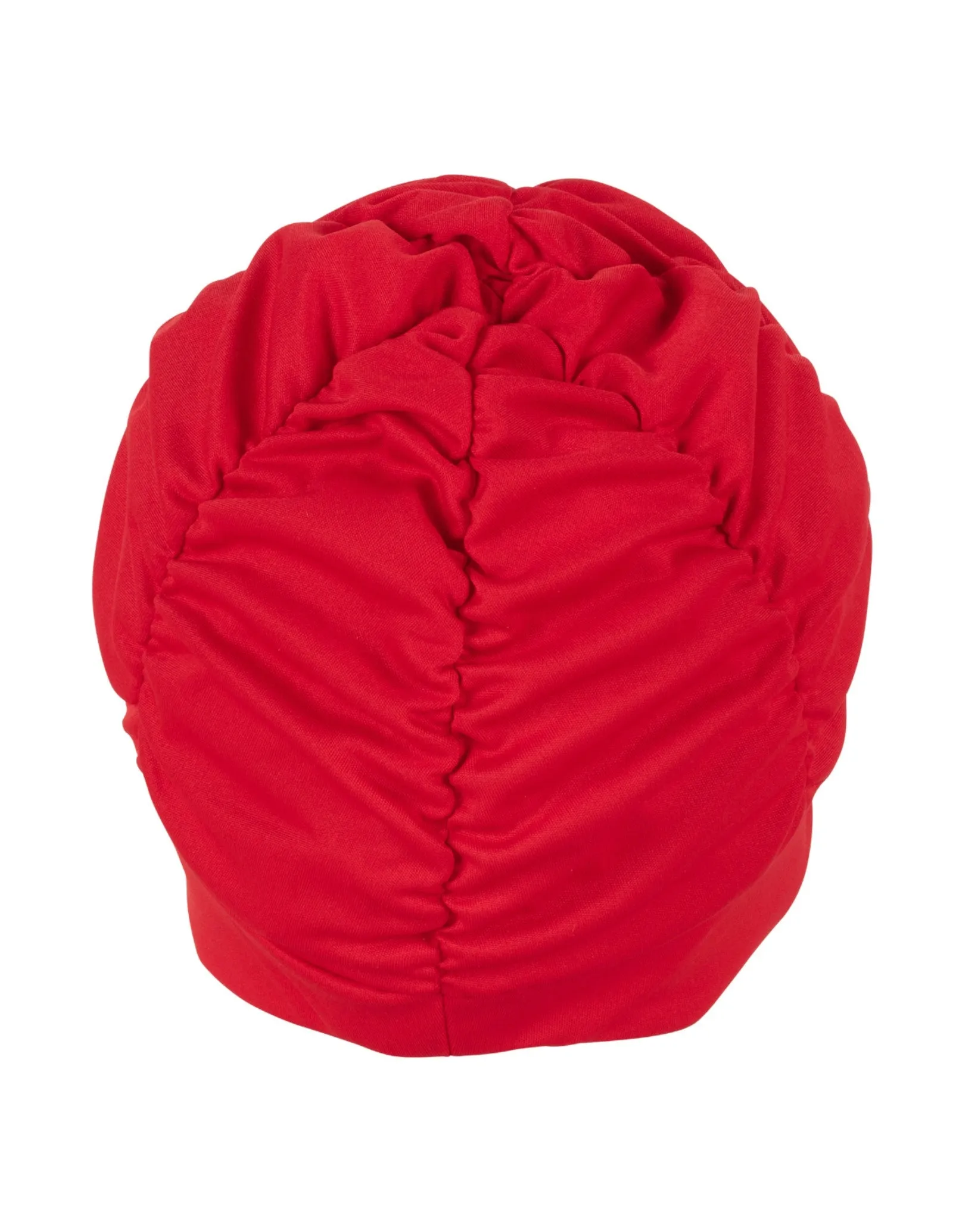 Fashy Pleated Fabric Swim Cap