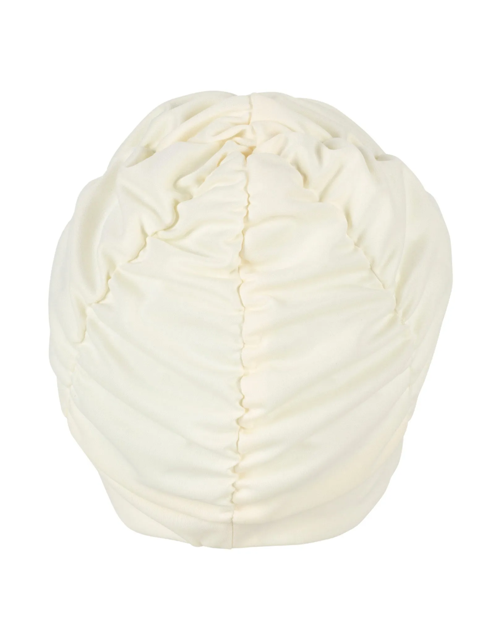 Fashy Pleated Fabric Swim Cap