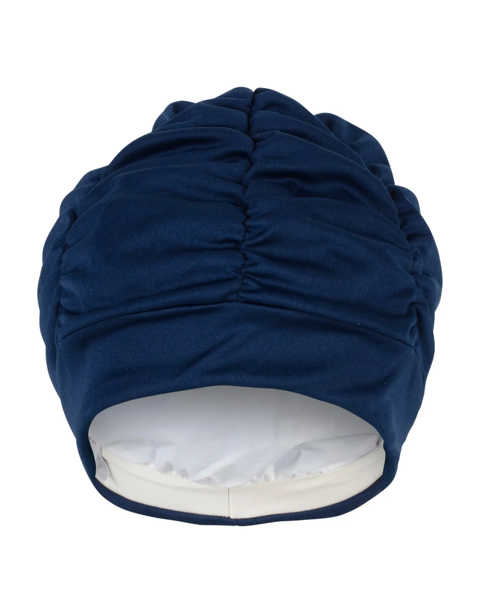 Fashy Pleated Fabric Swim Cap