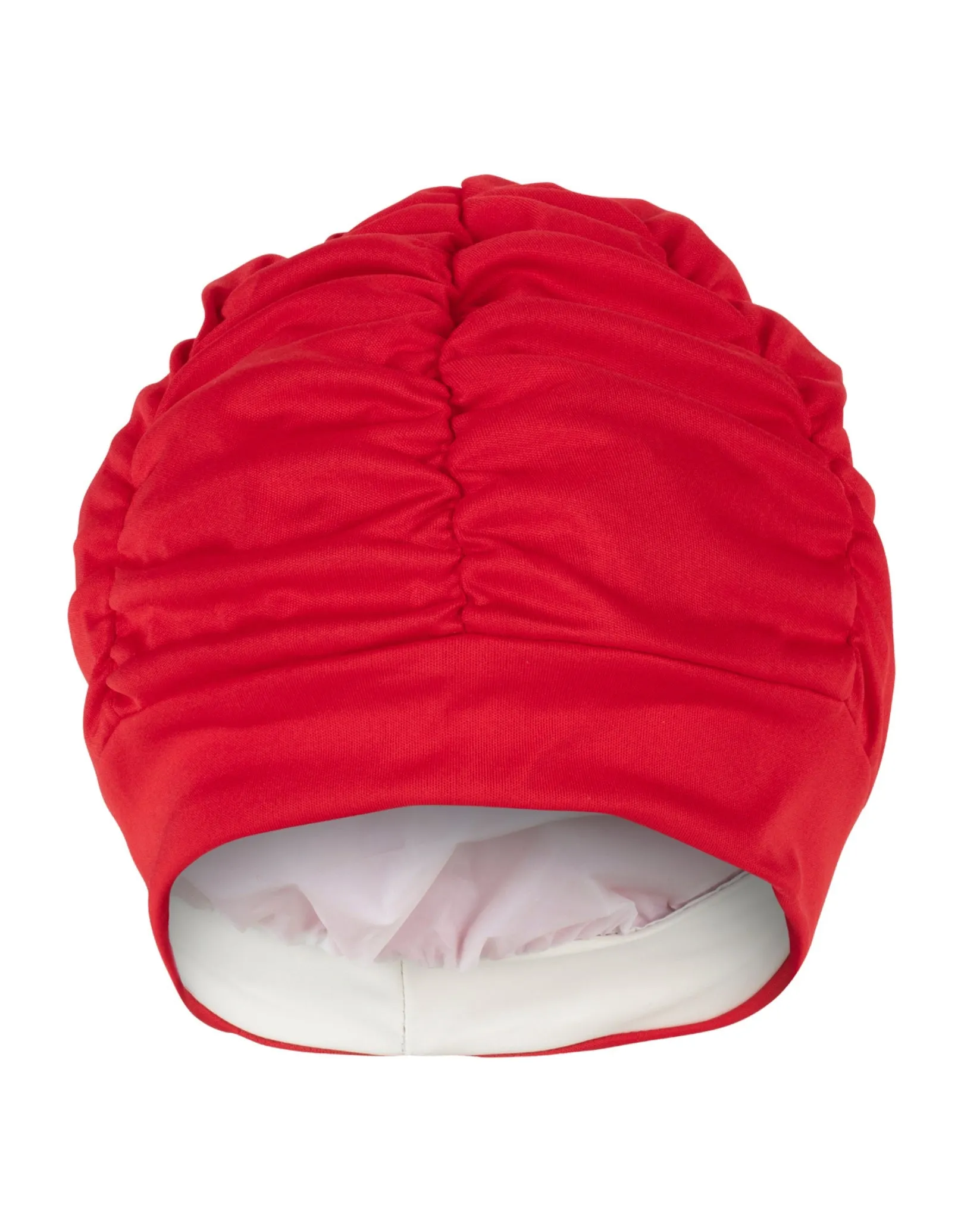 Fashy Pleated Fabric Swim Cap