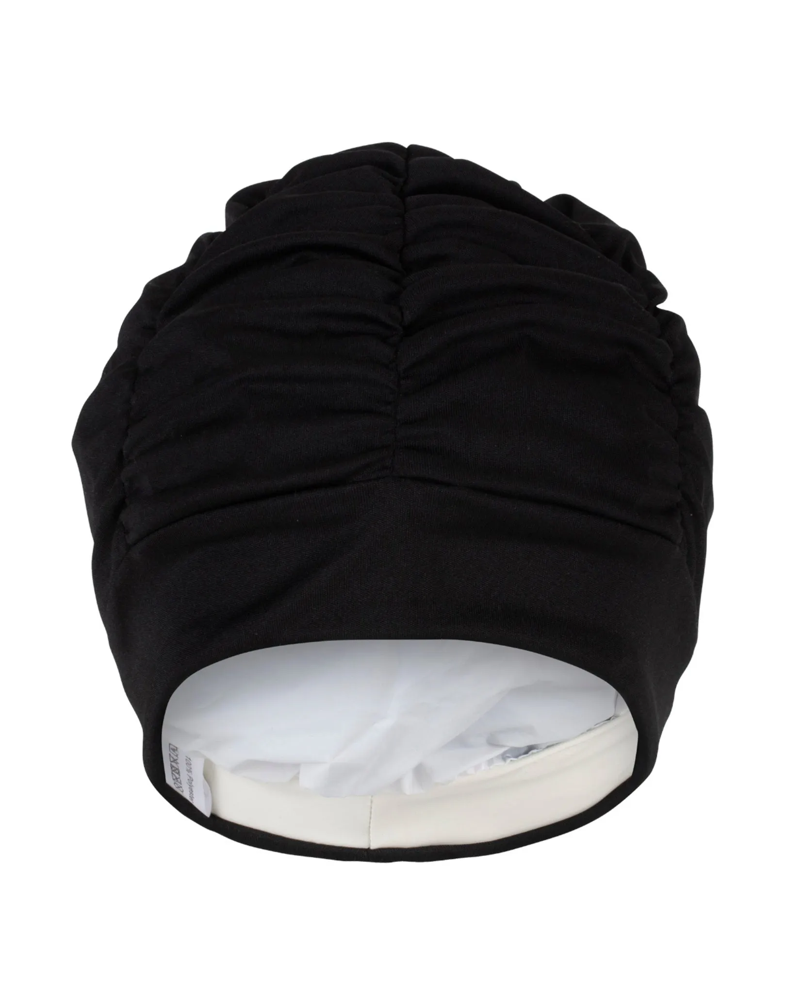 Fashy Pleated Fabric Swim Cap