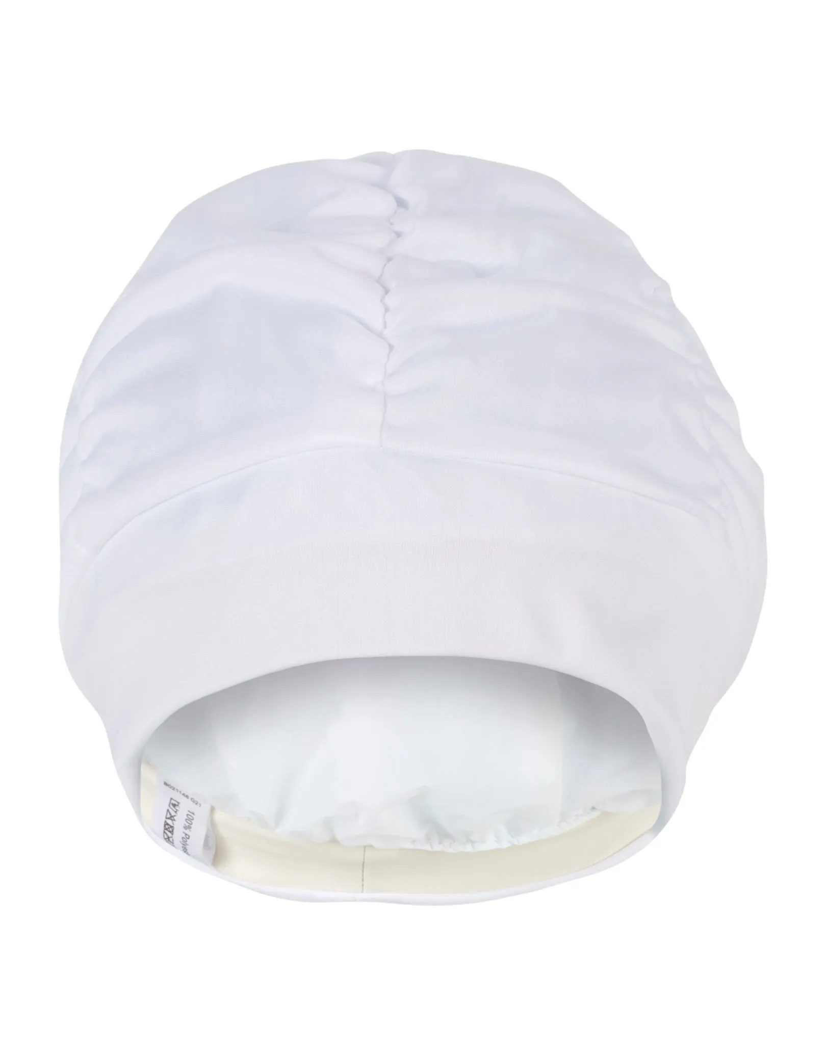 Fashy Pleated Fabric Swim Cap