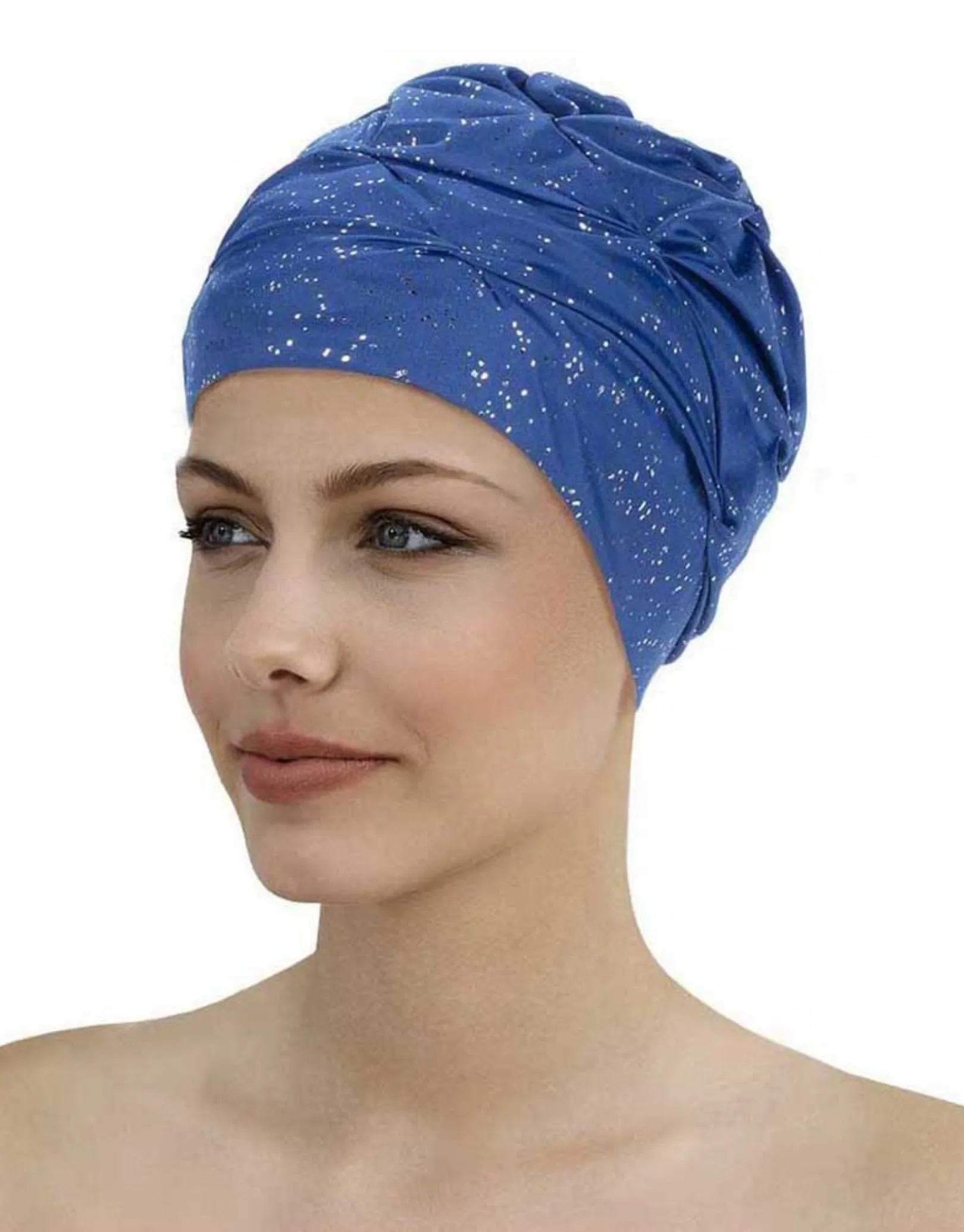 Fashy Sparkle Fabric Swim Cap