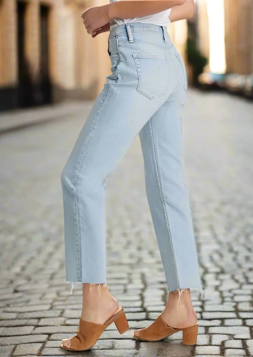 FRISCO HIGH-RISE STRAIGHT JEANS