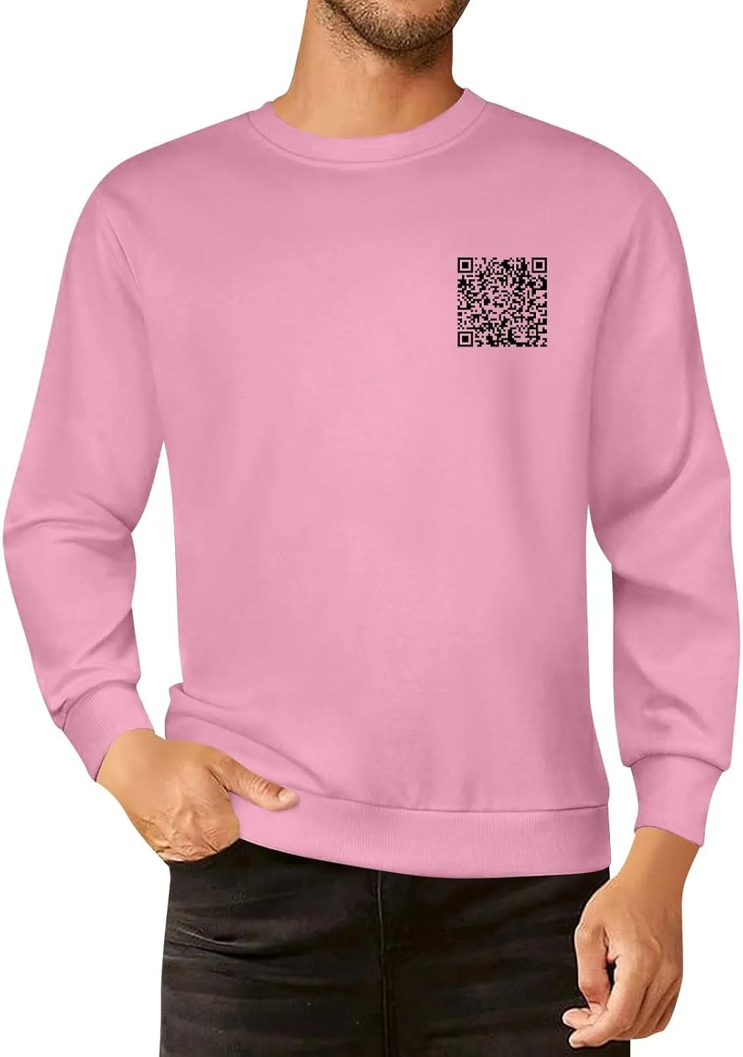 Funny Fu Qr Code Hoodies For Men And Women Stylish Fuck You Qr Code Sweatshirts Unisex Hoodies Hidden Message Clothe