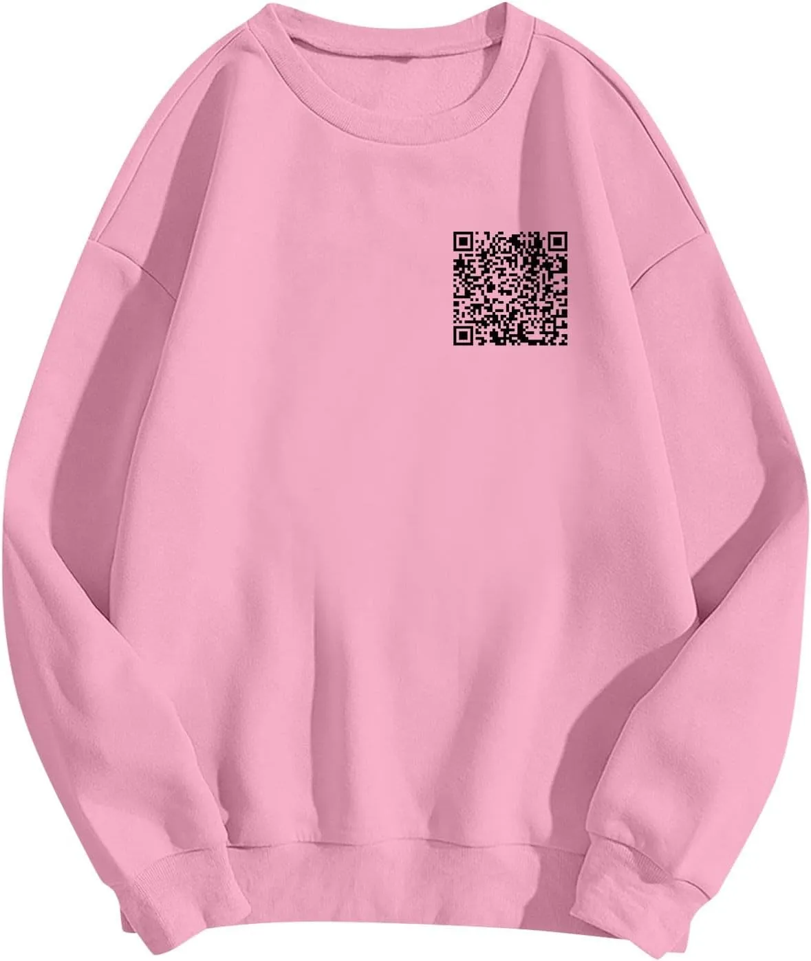 Funny Fu Qr Code Hoodies For Men And Women Stylish Fuck You Qr Code Sweatshirts Unisex Hoodies Hidden Message Clothe