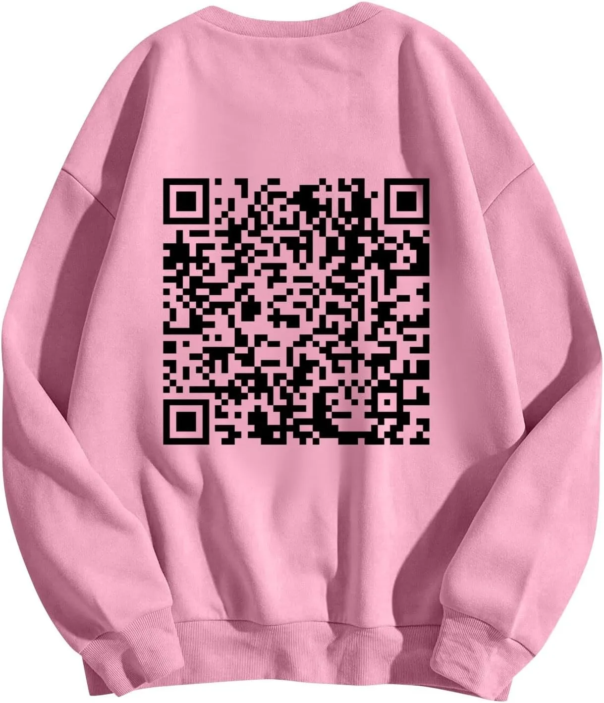 Funny Fu Qr Code Hoodies For Men And Women Stylish Fuck You Qr Code Sweatshirts Unisex Hoodies Hidden Message Clothe