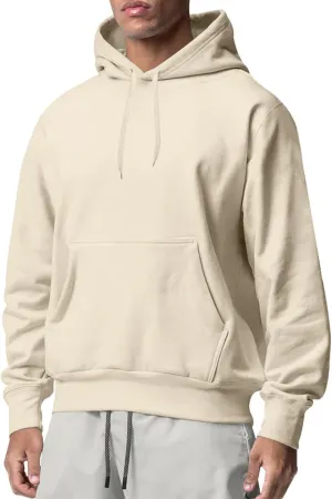Fxbar Men Heavyweight Lined Hoodie Thick Winter Pullover Warm Hooded Sweatshirt Thermal Windproof Jacket Hoodies