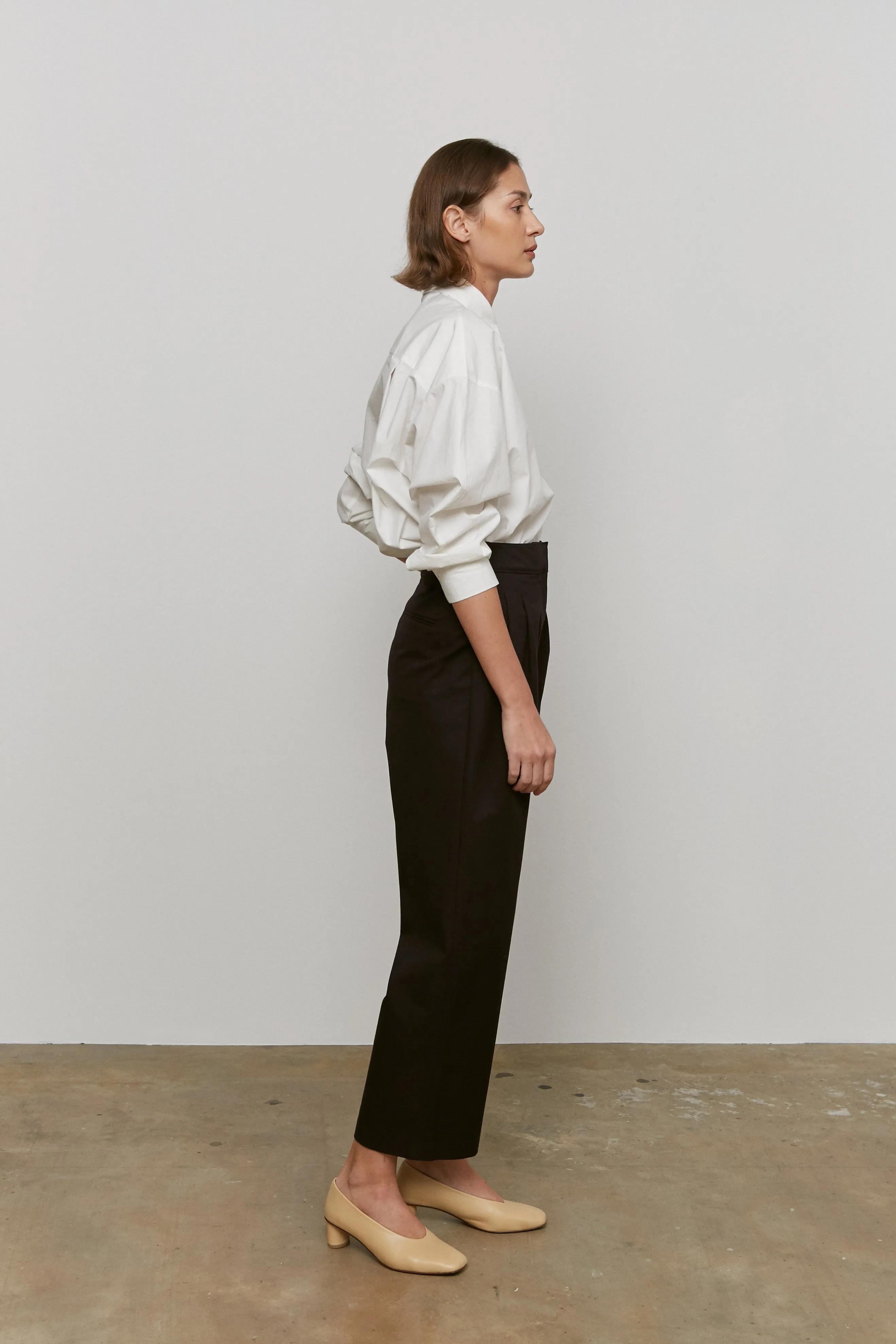 Gallery Trousers -- Organic Cotton Twill