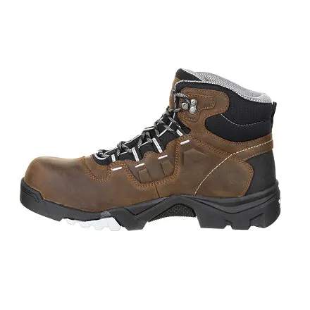 Georgia Men's 5" Amplitude Waterproof Composite Toe Work Boot - Brown GB00216