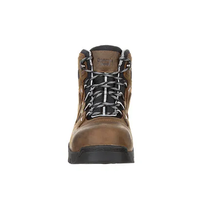 Georgia Men's 5" Amplitude Waterproof Composite Toe Work Boot - Brown GB00216
