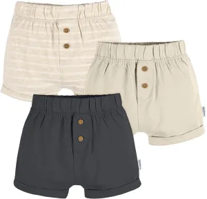 Gerber Baby Boys' 3-Pack Knit Shorts