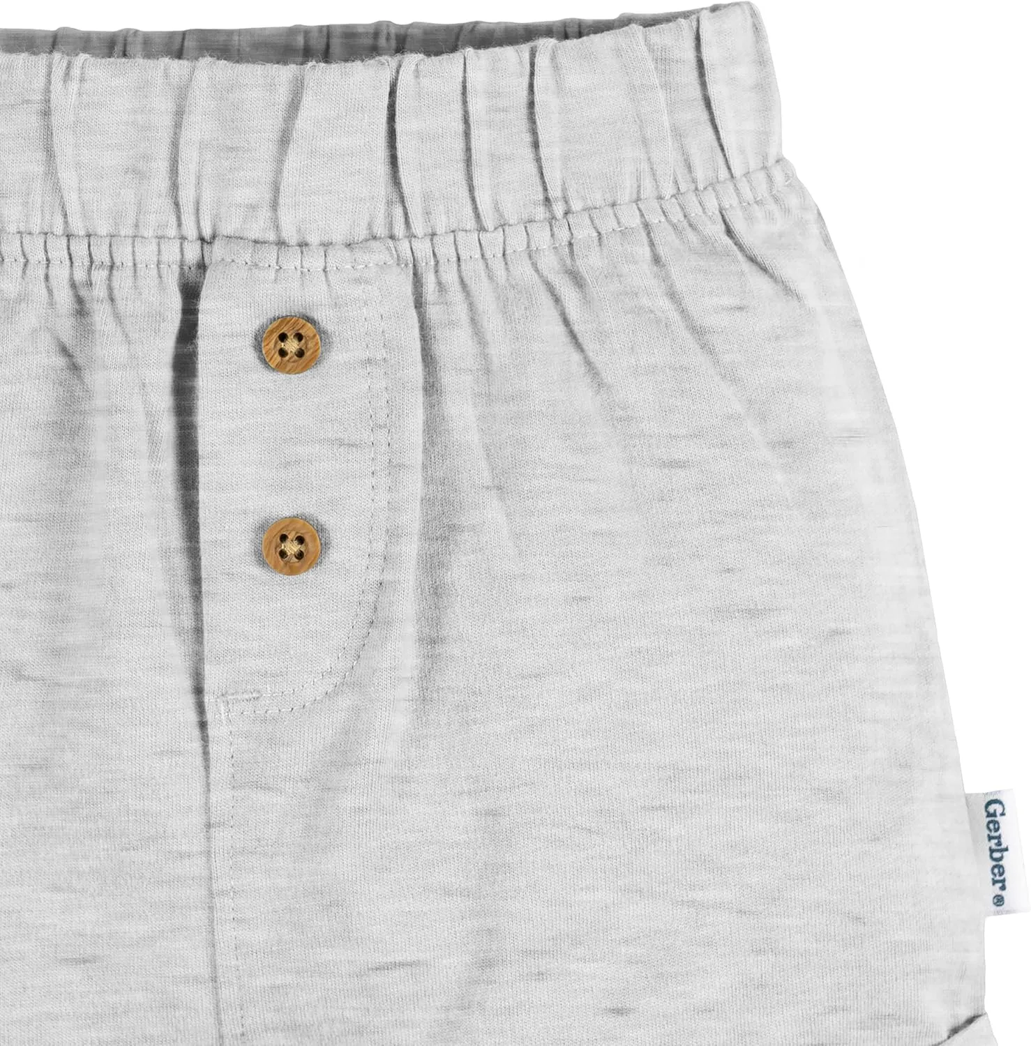 Gerber Baby Boys' 3-Pack Knit Shorts