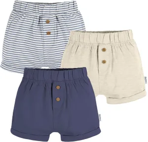Gerber Baby Boys' 3-Pack Knit Shorts