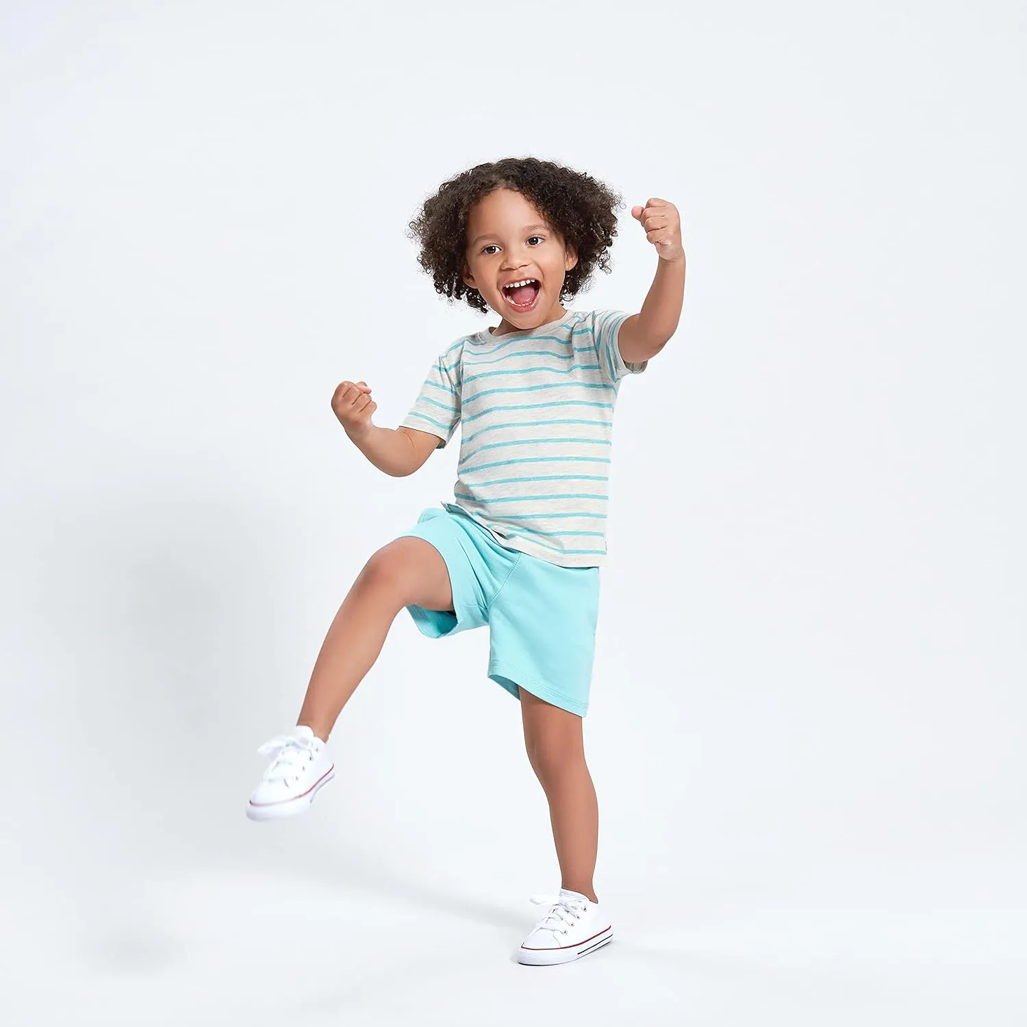 Gerber Baby Boys' Toddler 3-Pack Pull-On Knit Shorts