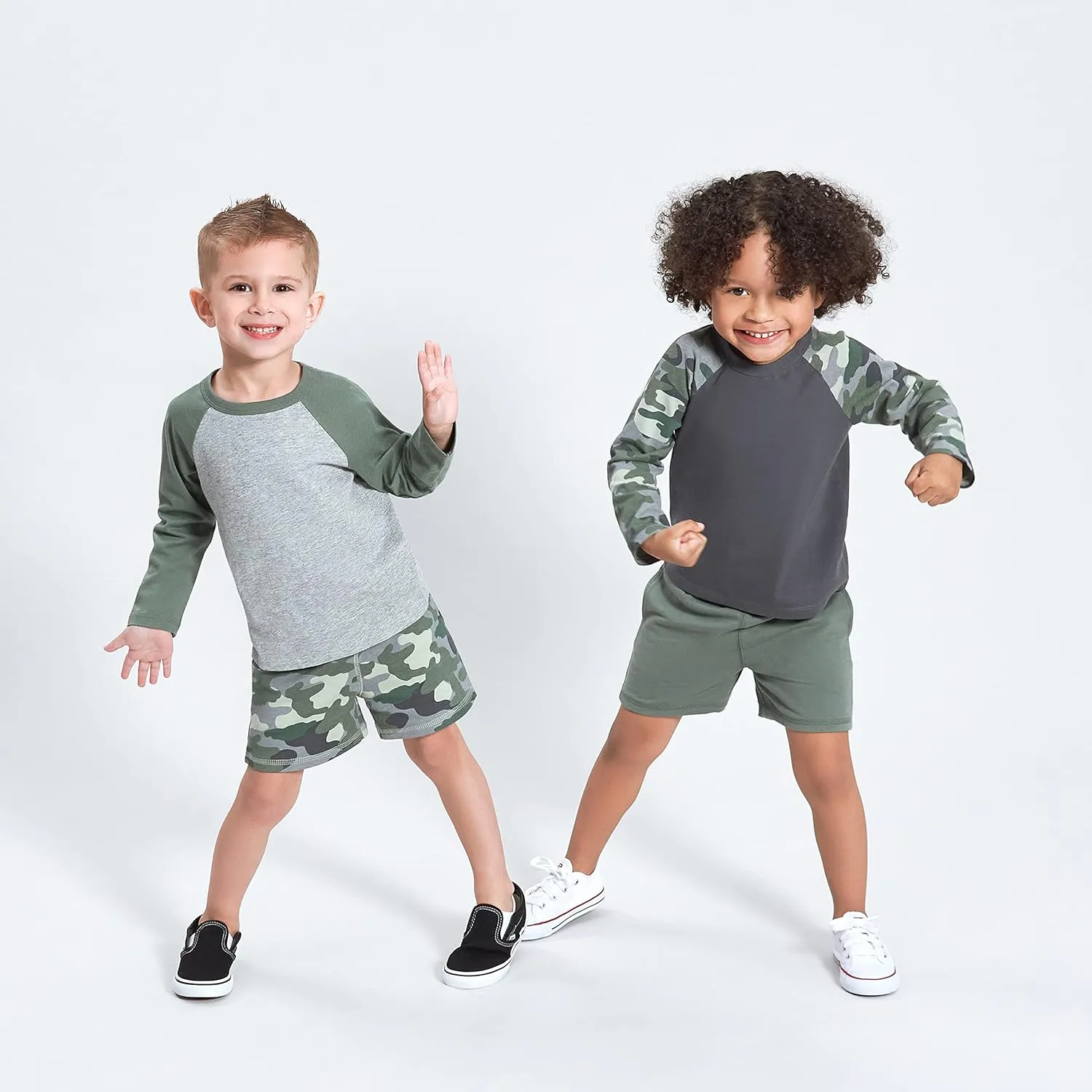 Gerber Baby Boys' Toddler 3-Pack Pull-On Knit Shorts