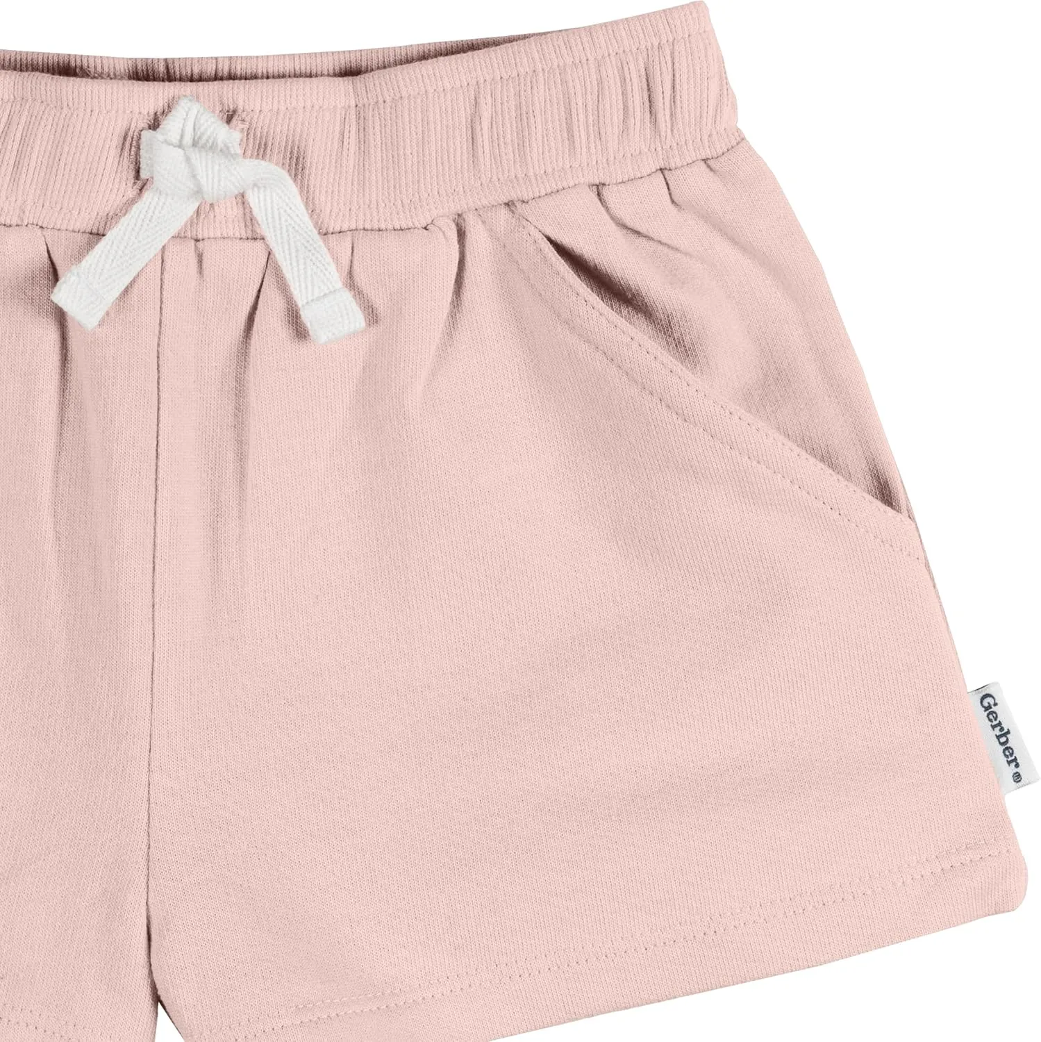 Gerber Baby Girls' 3-Pack Knit Shorts