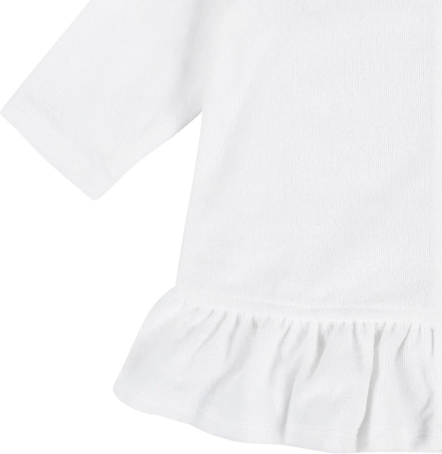 Gerber Baby Girls' and Toddler Zipper Hoodie Terry Swimsuit Cover Up