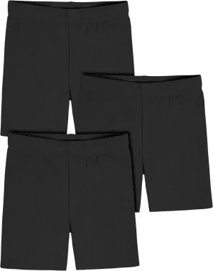 Gerber Baby Girls' Toddler 3-Pack Pull-On Bike Shorts
