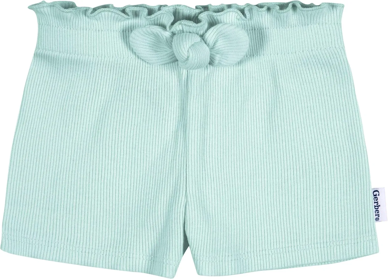 Gerber Baby Girls' Toddler 3-Pack Pull-On Knit Shorts