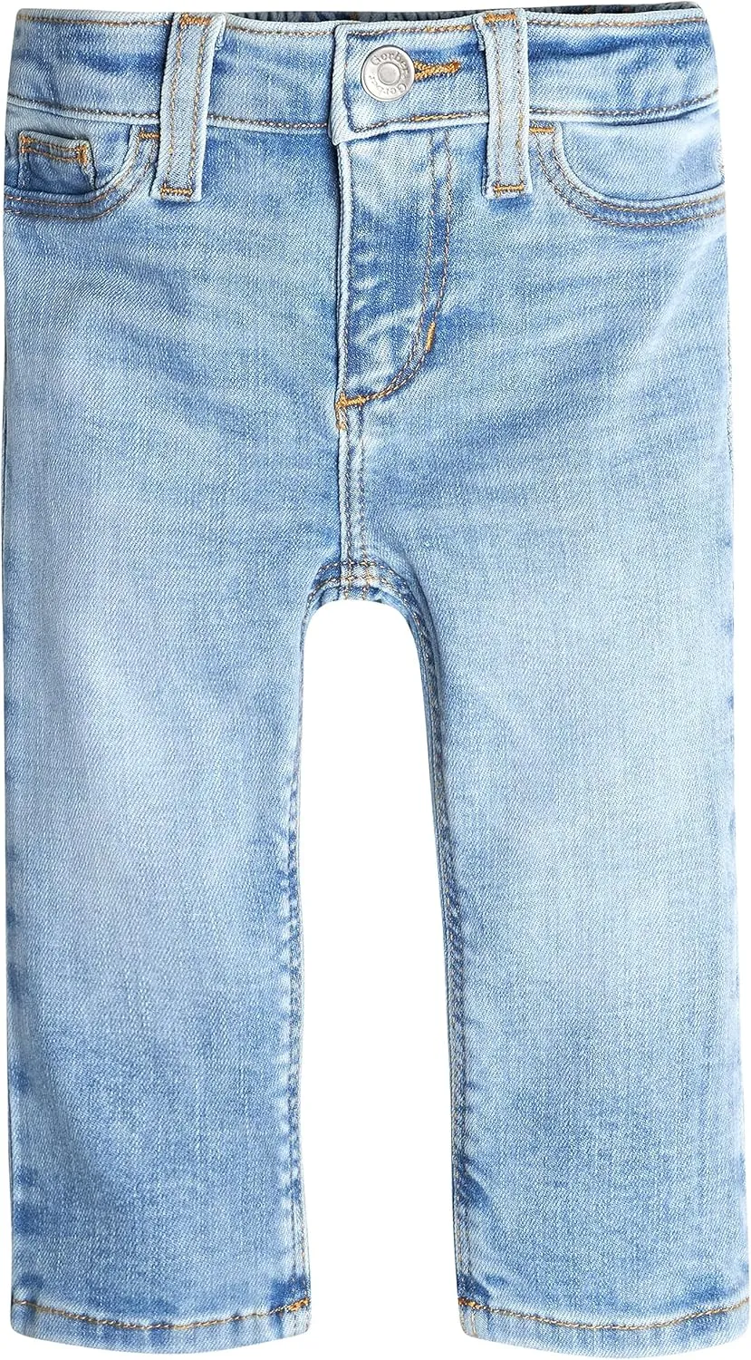 Gerber Baby Toddler Straight Leg Stretch Denim Jeans