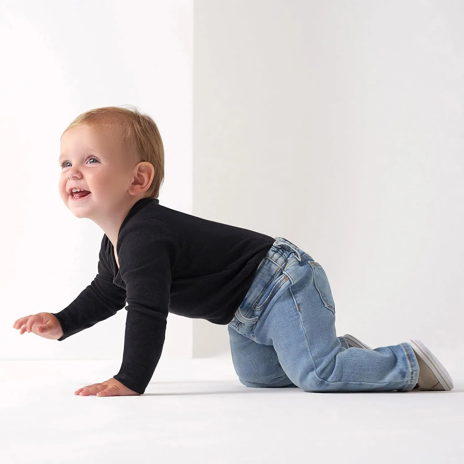 Gerber Baby Toddler Straight Leg Stretch Denim Jeans