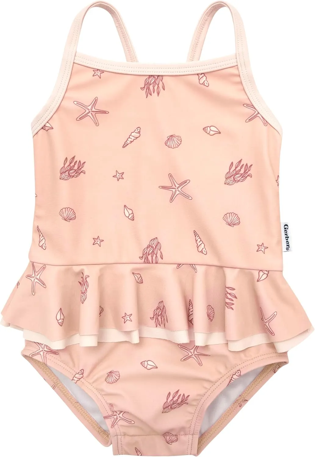 Gerber Girls' One-Piece Swimsuit