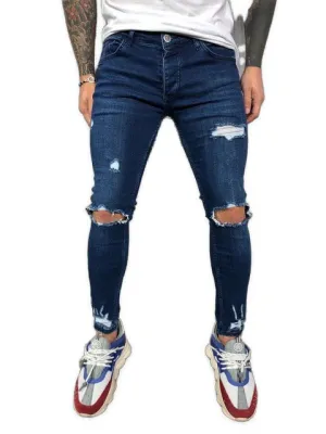 GHGU - Skinny Legs Denim Jeans for Men