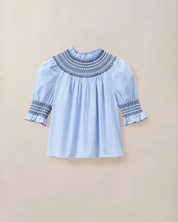 Giana Top | Maya Blue Stripe
