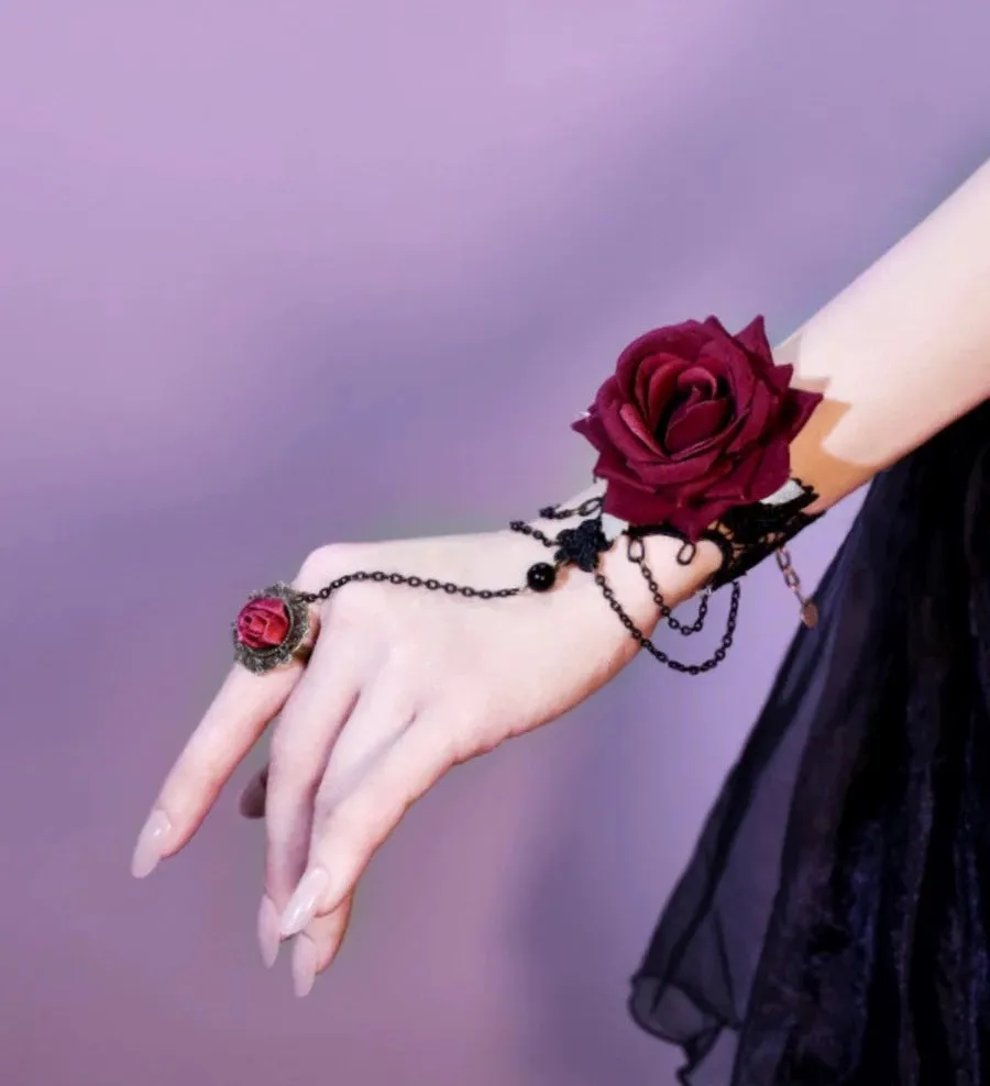 Gothic Glamour Gloves - Add an Edgy Touch to Your Look 08
