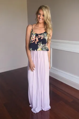 Graceful in Purple Maxi
