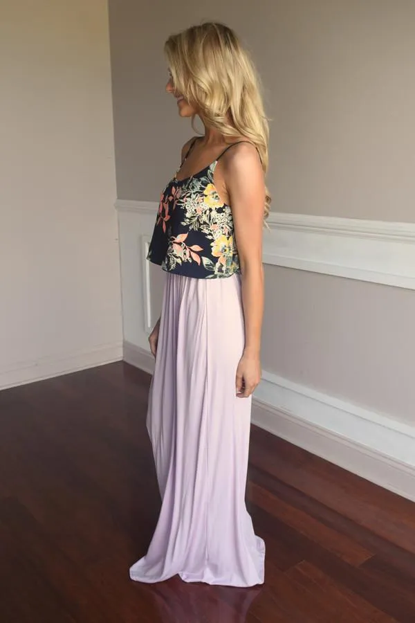 Graceful in Purple Maxi